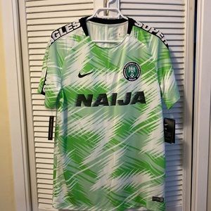 Nike Men’s Nigeria Football/Soccer Jersey